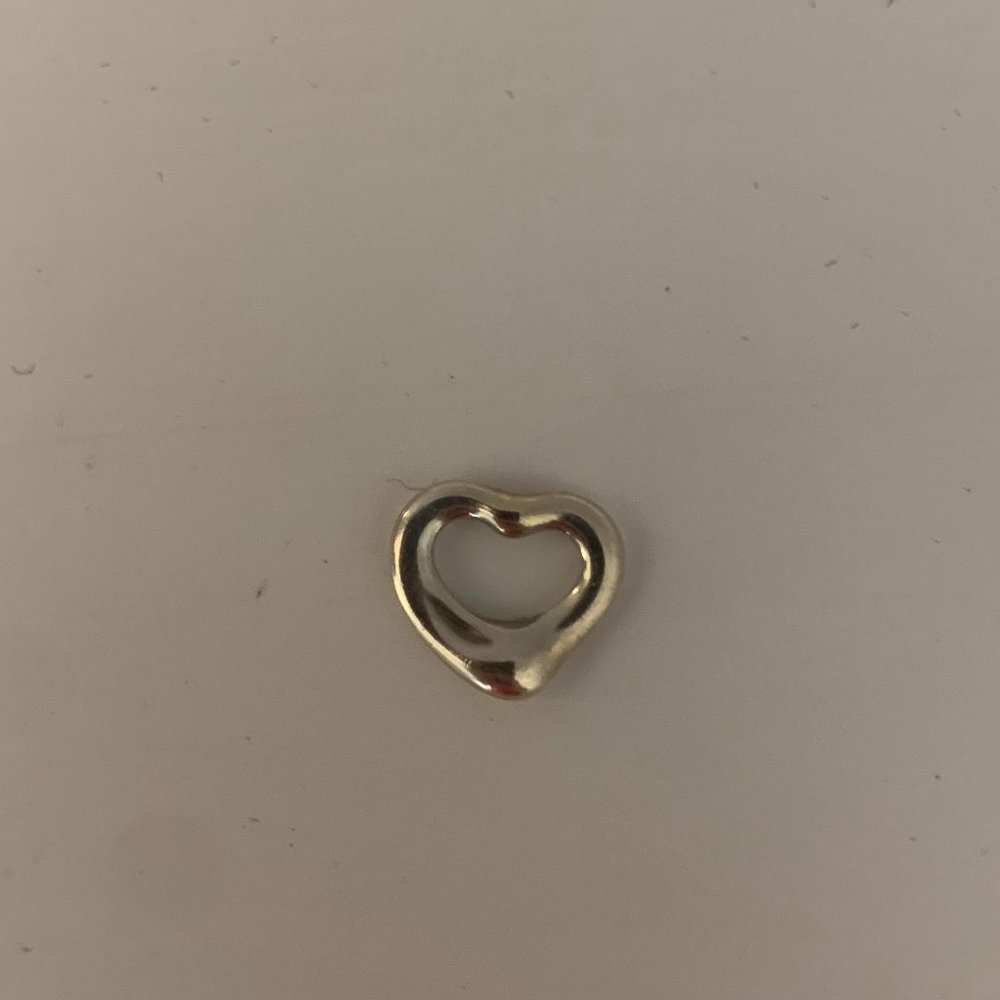 Tiffany & Co. Open Heart Necklace Pendant